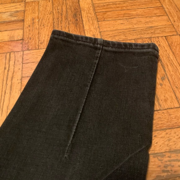 VINTAGE NEUW DENIM DISTRESSED SKINNY FIT DARK BLACK GREY JEANS STREETWEAR EUC - Picture 3 of 8